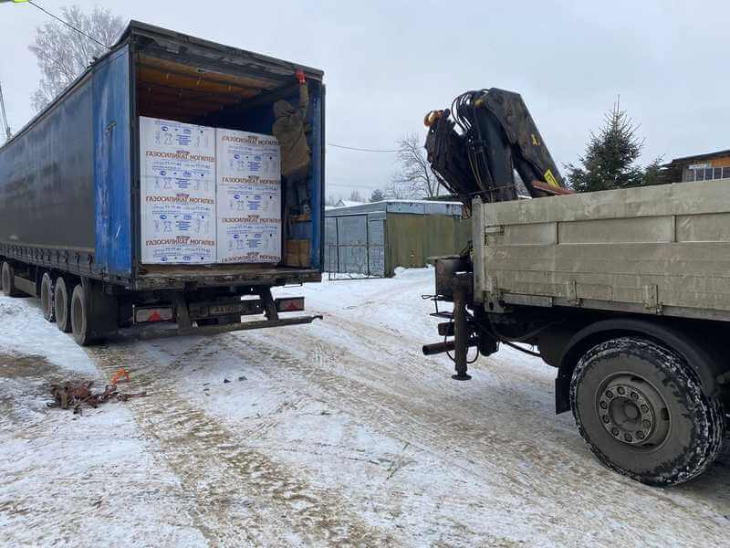 Газобетон Могилевский Газосиликат D600 600х375х250 мм фото 2