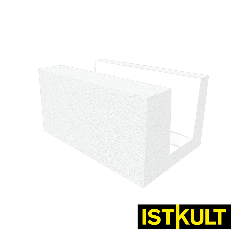 Газобетонный U-блок ISTKULT 625х250х250 мм